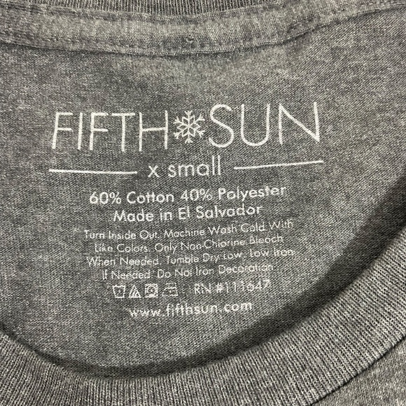 OH SNOW YOU DIDNT Men’s Fifth Sun size XS humorous  Snowman t-shirt tee - Picture 4 of 4